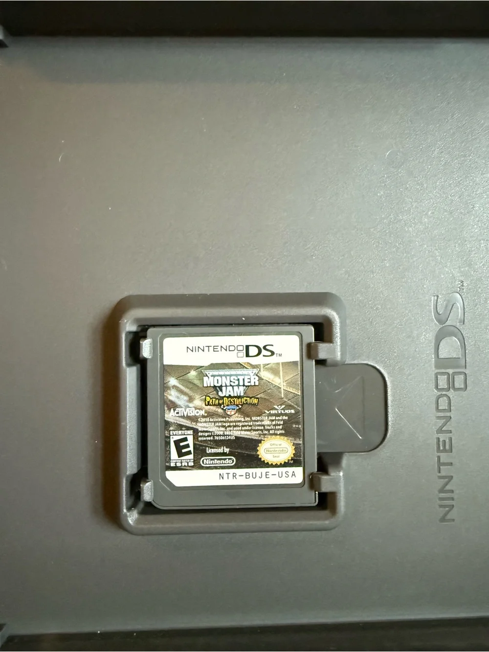 Nintendo DS Monster Jam: Path of Destruction - Green and Black Cover